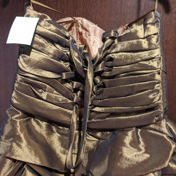 Aspeed Size 10/L Copper Prom Dress - Picture 8 of 8